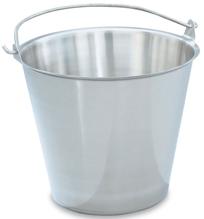 Image of silver pail. Mortgage Home Loan approval uses the acronym PAIL article image.
